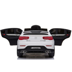 EMotorad Formula Fun Mercedes AMZ GLC Ride-On Car, White, 3Y+