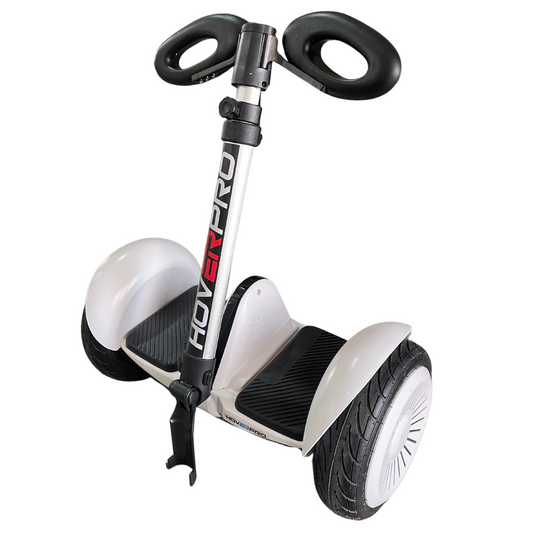 Hybrid Duo Miniseg White with Handle Hoverboard