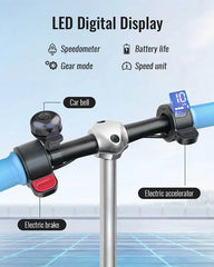 Gyroor H40 Electric Scooter (Blue)