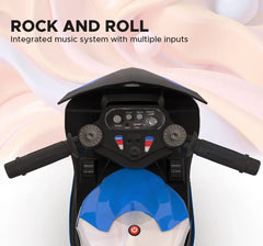 EMotorad Formula Fun BMW HP4 Ride-On Bike, White, 3Y+