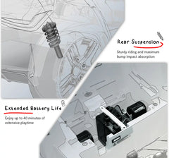 EMotorad Formula Fun AUDI TTRS TOY CAR (Yellow), 3Y+