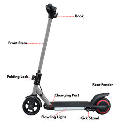 K2 Kids E-Kick Scooter (Red)