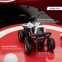 Emotorad Turbo Trek ATV (White Pop)