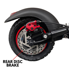Beast Air Offroader Foldable Electric Scooter (Red)