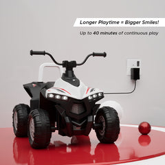 Emotorad Turbo Trek ATV (White Pop)
