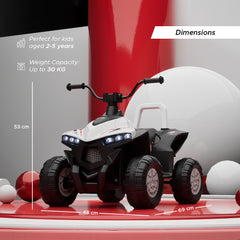Emotorad Turbo Trek ATV (White Pop)