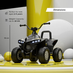 Emotorad Turbo Trek ATV (Yellow Streak)