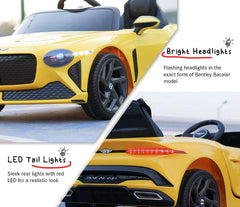 EMotorad Formula Fun BENTLEY BACALAR TOY CAR (Yellow), 3Y+