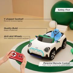 Emotorad Formula Fun Mini Cooper Aceman -White