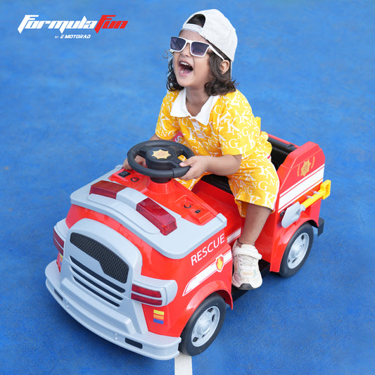 EMotorad Formula Fun Fire Truck red