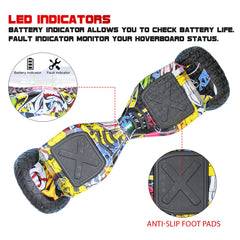 H9 Skullcandy Off-road Hummer Hoverboard