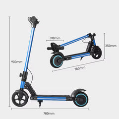 K2 Kids E-Kick Scooter (Blue)