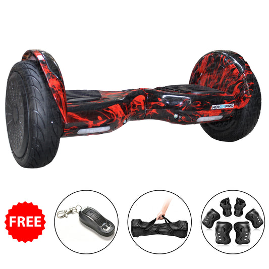 H11 Off-Road Red Fire Hoverboard