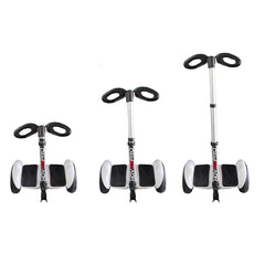 Hybrid Duo Miniseg White with Handle Hoverboard