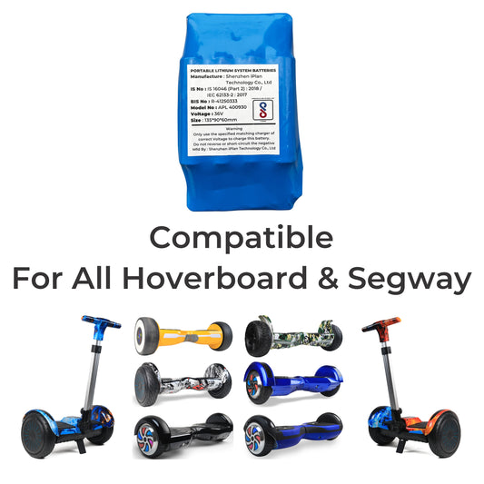 HOVERBOARD AND SEGWAY BATTERY 36V 144Wh