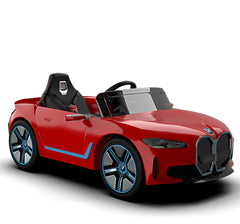 EMotorad Formula Fun BMW i4 Ride-On Car, Red, 3Y+