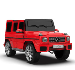 EMotorad Formula Fun Mercedes Benz G-Wagon Ride-On Car, Red, 3Y+