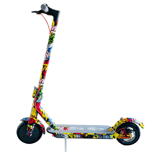 X1 Foldable Electric Scooter Printed Edition (Skullcandy)