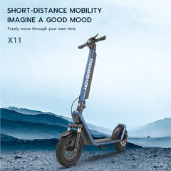 X11 Foldable Electric Scooter- Blue