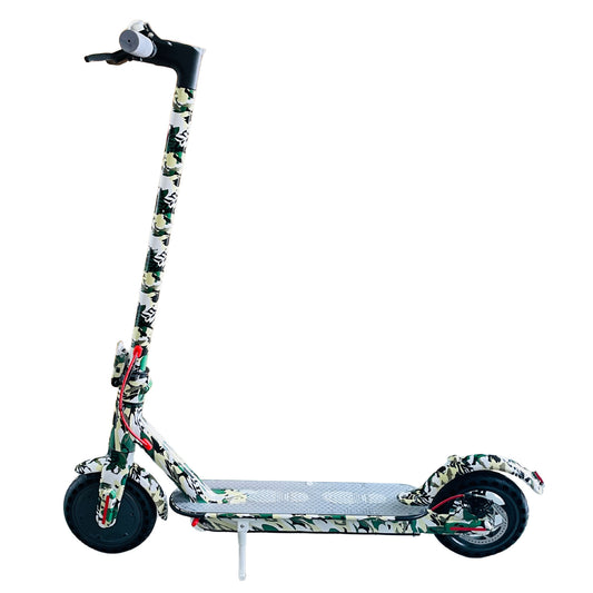 X1 Foldable Electric Scooter Printed Edition (Green Military)