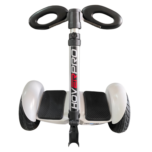 Hybrid Duo Miniseg White with Handle Hoverboard