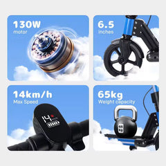 K2 Kids E-Kick Scooter (Black)