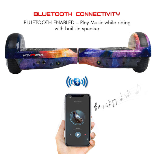 H6 Eco Galaxy Hoverboard with Bluetooth