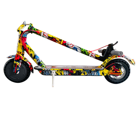 X1 Foldable Electric Scooter Printed Edition (Skullcandy)