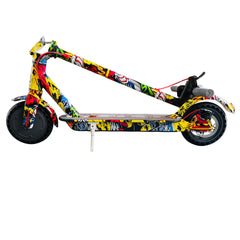 X1 Foldable Electric Scooter Printed Edition (Skullcandy)