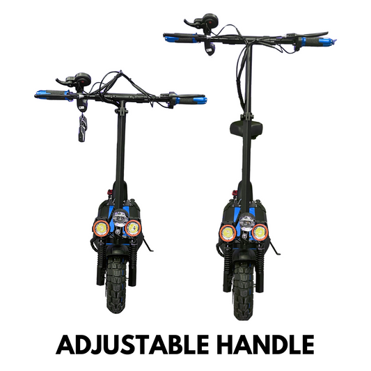 Beast Air Offroader Foldable Electric Scooter (Blue)
