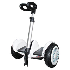 Hybrid Duo Miniseg White with Handle Hoverboard