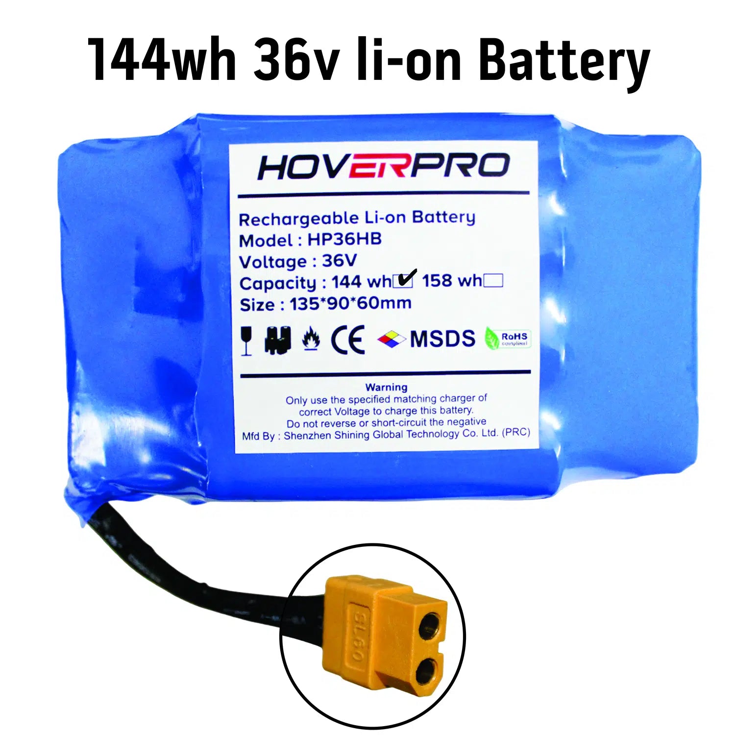 Hoverboard battery 36v 4.4 ah hotsell