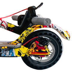 X1 Foldable Electric Scooter Printed Edition (Skullcandy)