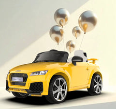 EMotorad Formula Fun AUDI TTRS TOY CAR (Yellow), 3Y+