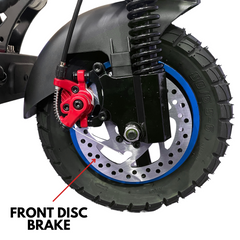 Beast Air Offroader Foldable Electric Scooter (Blue)