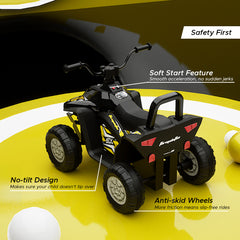 Emotorad Turbo Trek ATV (Yellow Streak)