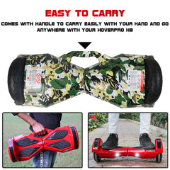 H8 Green Military Hoverboard with Remote, Bag and Long Range Battery