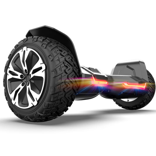 G2 Warrior (Black) 8.5 inch All Terrain Off Road Hoverboard with APP, Bluetooth (UL Certified)