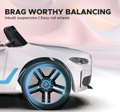 EMotorad Formula Fun BMW i4 Ride-On Car, White, 3Y+