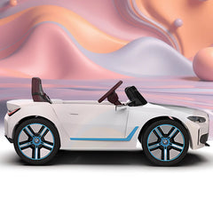 EMotorad Formula Fun BMW i4 Ride-On Car, White, 3Y+