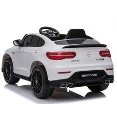 EMotorad Formula Fun Mercedes AMZ GLC Ride-On Car, White, 3Y+