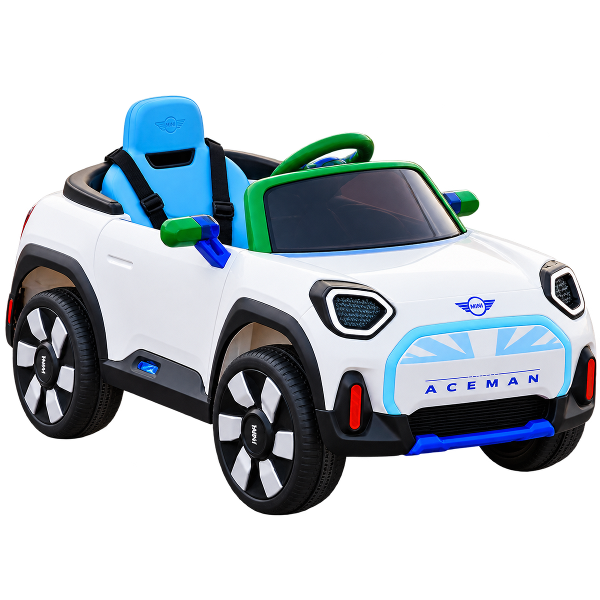 Emotorad Formula Fun Mini Cooper Aceman -White