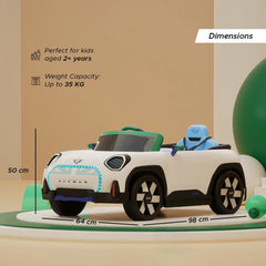 Emotorad Formula Fun Mini Cooper Aceman -White