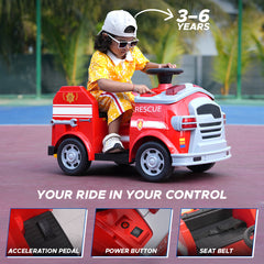 EMotorad Formula Fun Fire Truck red