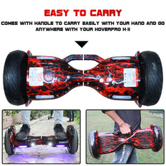 H11 Off-Road Red Fire Hoverboard