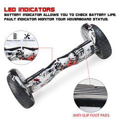 H11 Off-Road Street Hoverboard