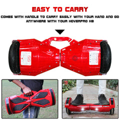 H8 Red Hoverboard with Remote, Bag and Long Range Battery