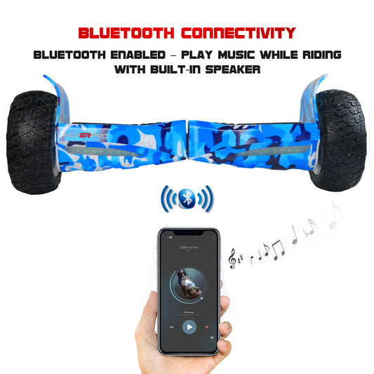 H9 Blue Military Off-road Hummer Hoverboard