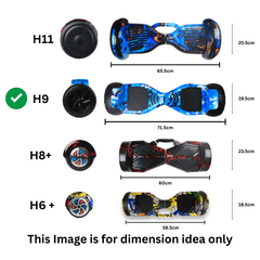 H9 Street Off-road Hummer Hoverboard