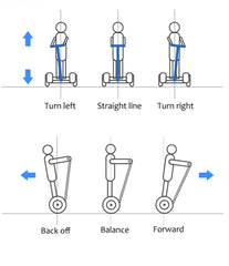 S11+ Miniseg Street with Handle Hoverboard